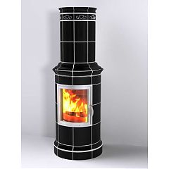 Печь  BELLA NOCHE 2 ECOplus chrom (230) обводка платиной